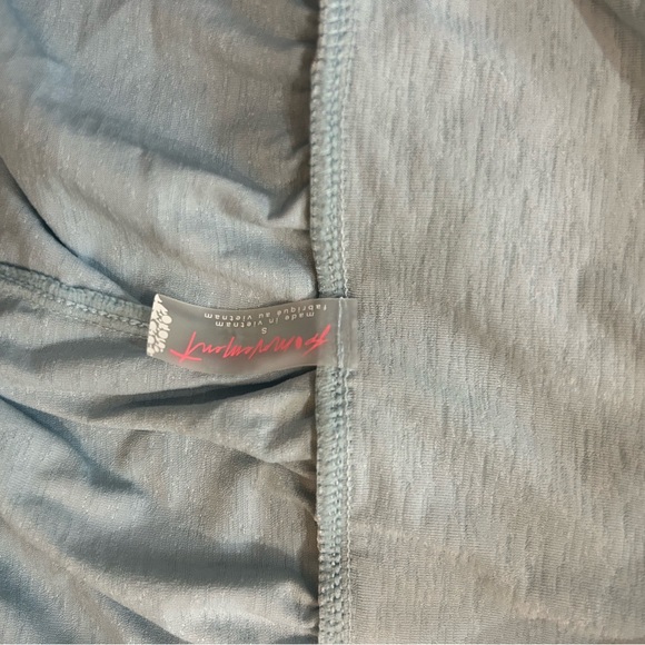 Blue Free People Movement Shorts - Picture 3 of 3